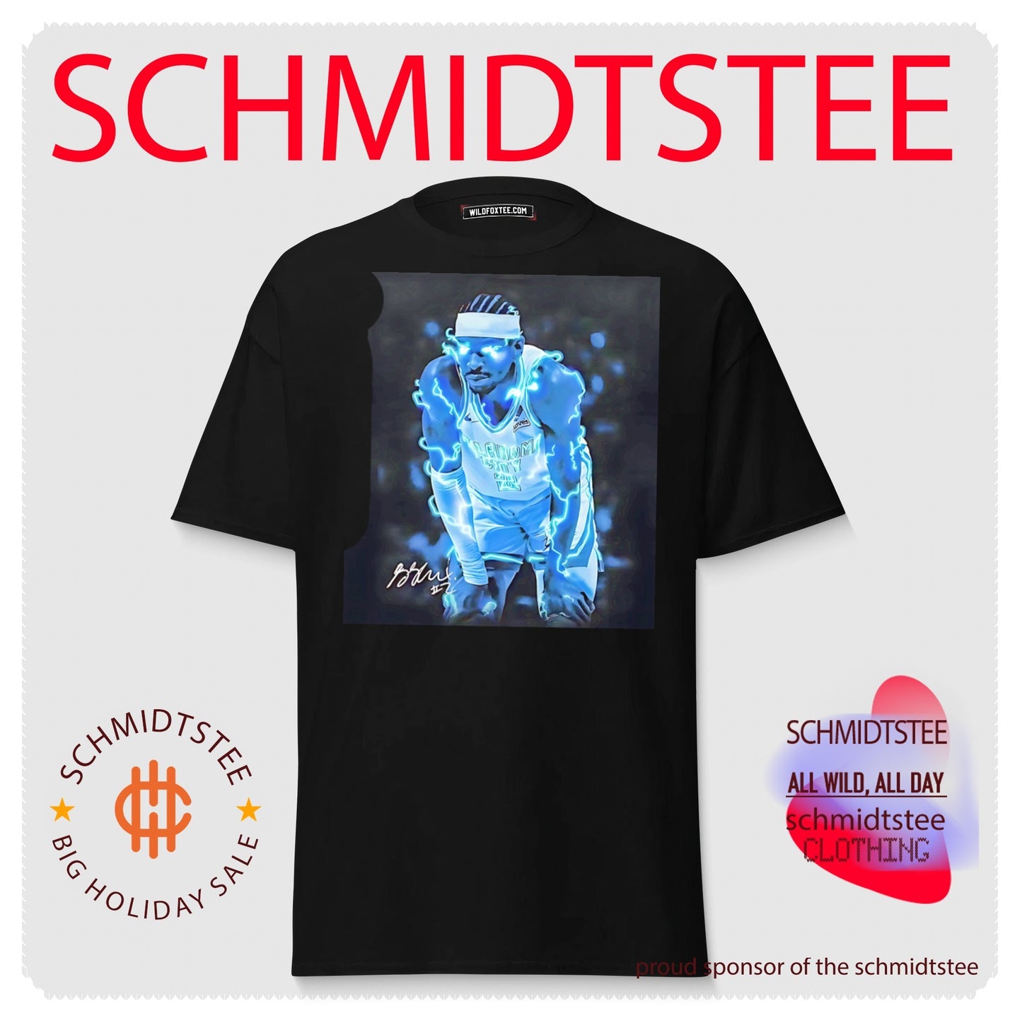 Oklahoma City Thunder Shai Gilgeous Alexander electric lighting effects vintage shirt