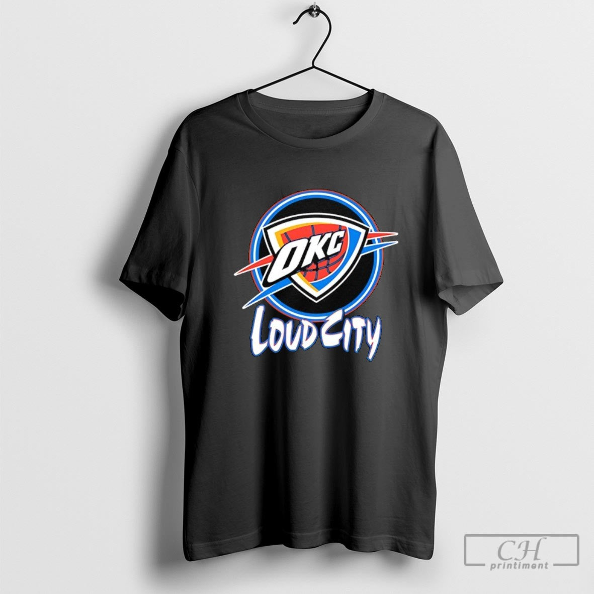 Oklahoma City Thunder Loud City Logo Shirt Sweater