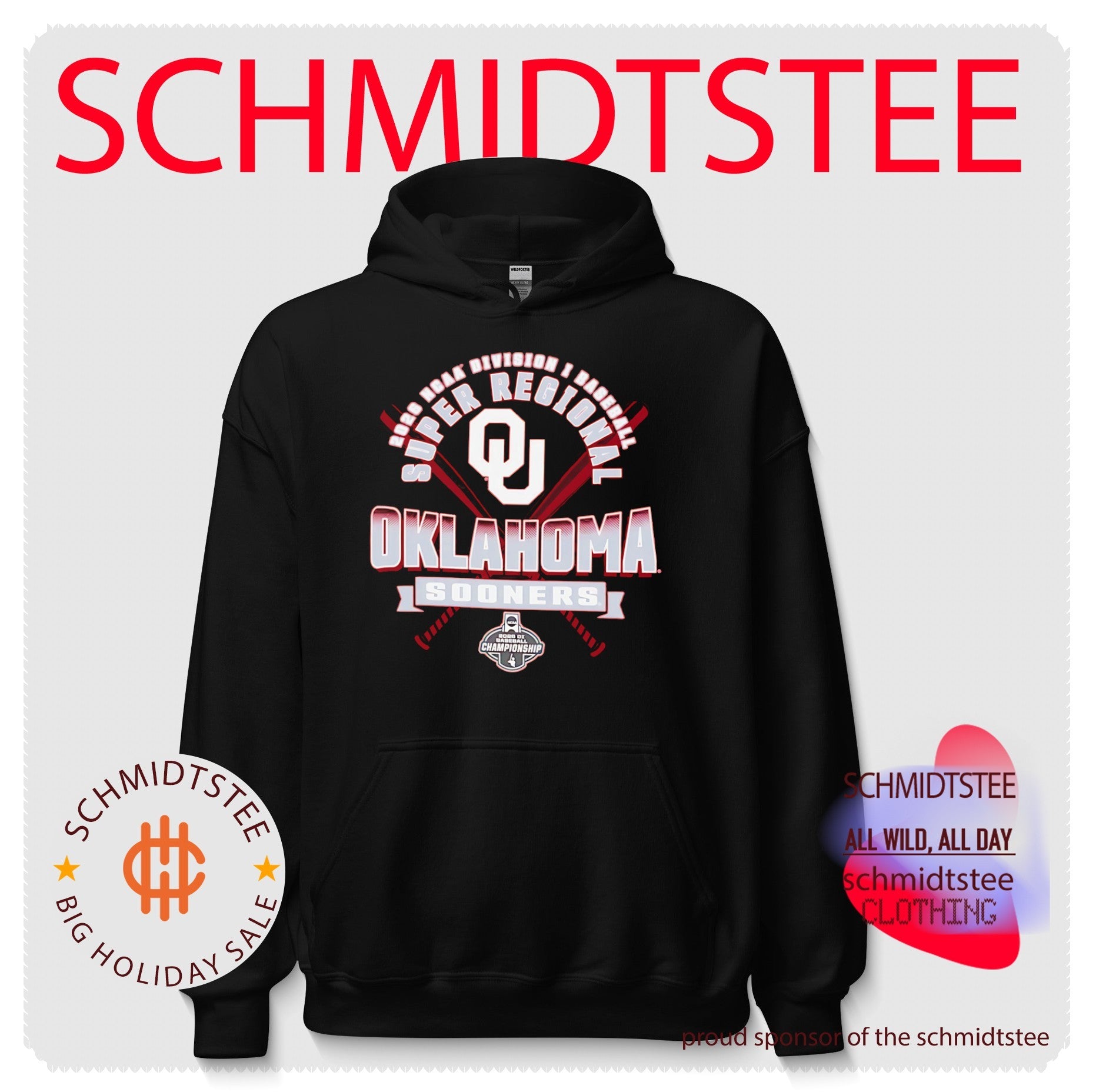 Oklahoma Sooners 2026 NCAA Division I Baseball Super Regionals shirt