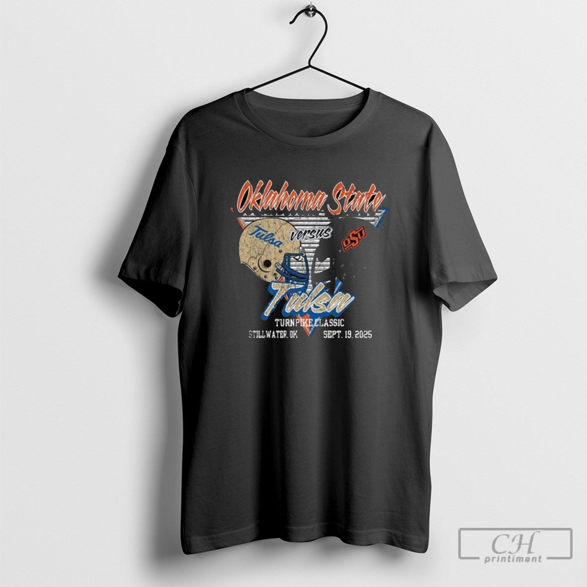Oklahoma State Cowboys Vs Tulsa Hurricanes 2025 Gameday Football Shirt Sweater