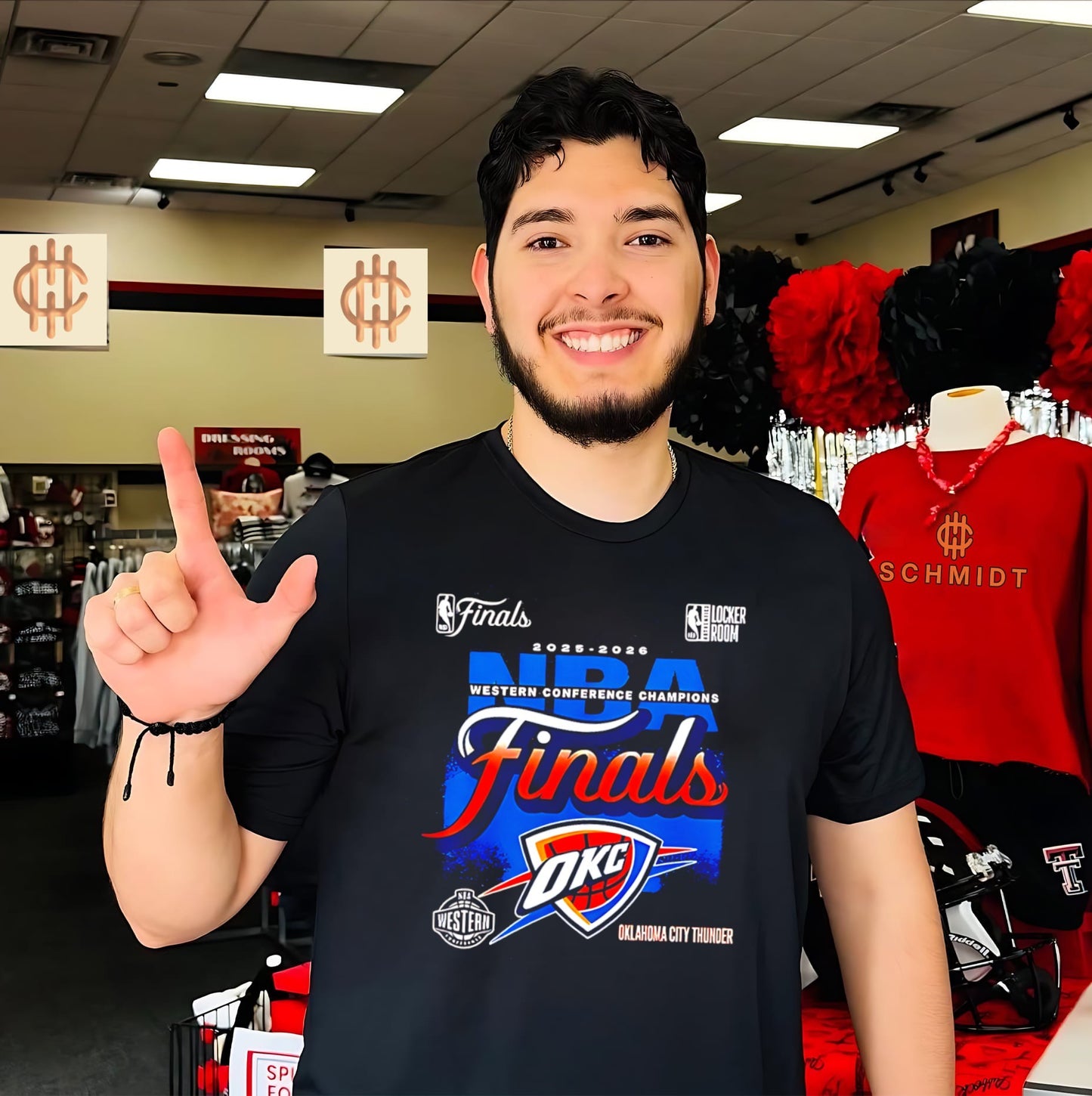 Oklahome City Thunder Western Conference Champions 2025 2026 logo shirt