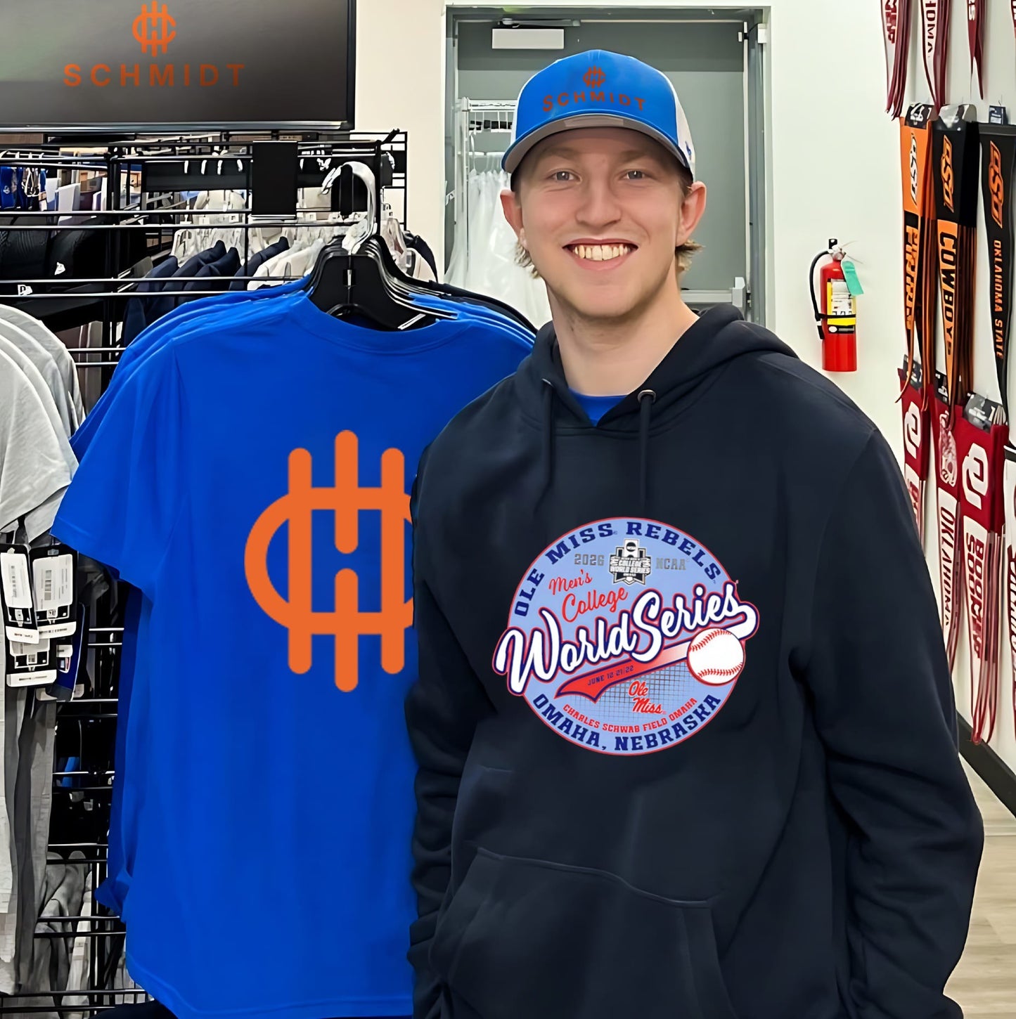Ole Miss Rebels Baseball 2026 College World Series logo shirt