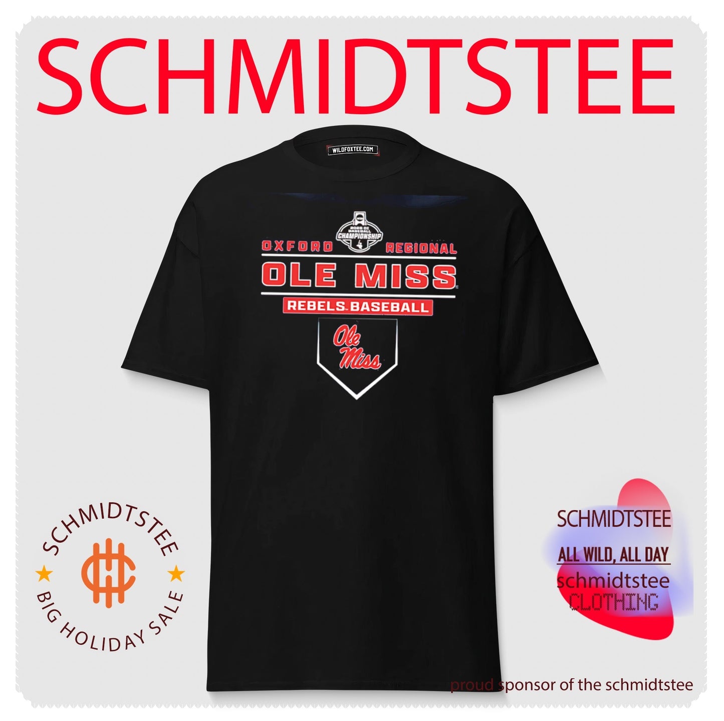 Ole Miss Rebels Baseball 2026 Regional Bound shirt