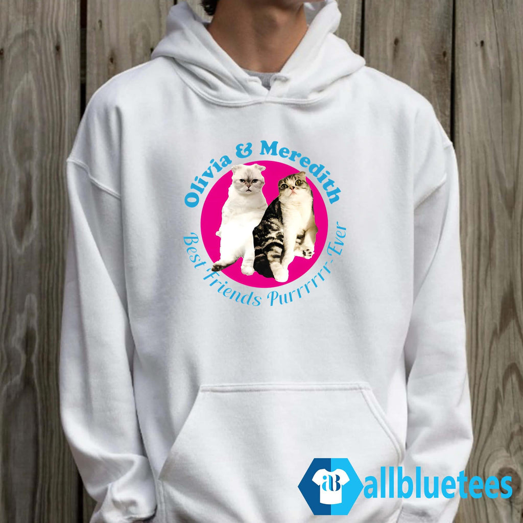 Olivia And Meredith Best Friends Purrr-Ever Shirt