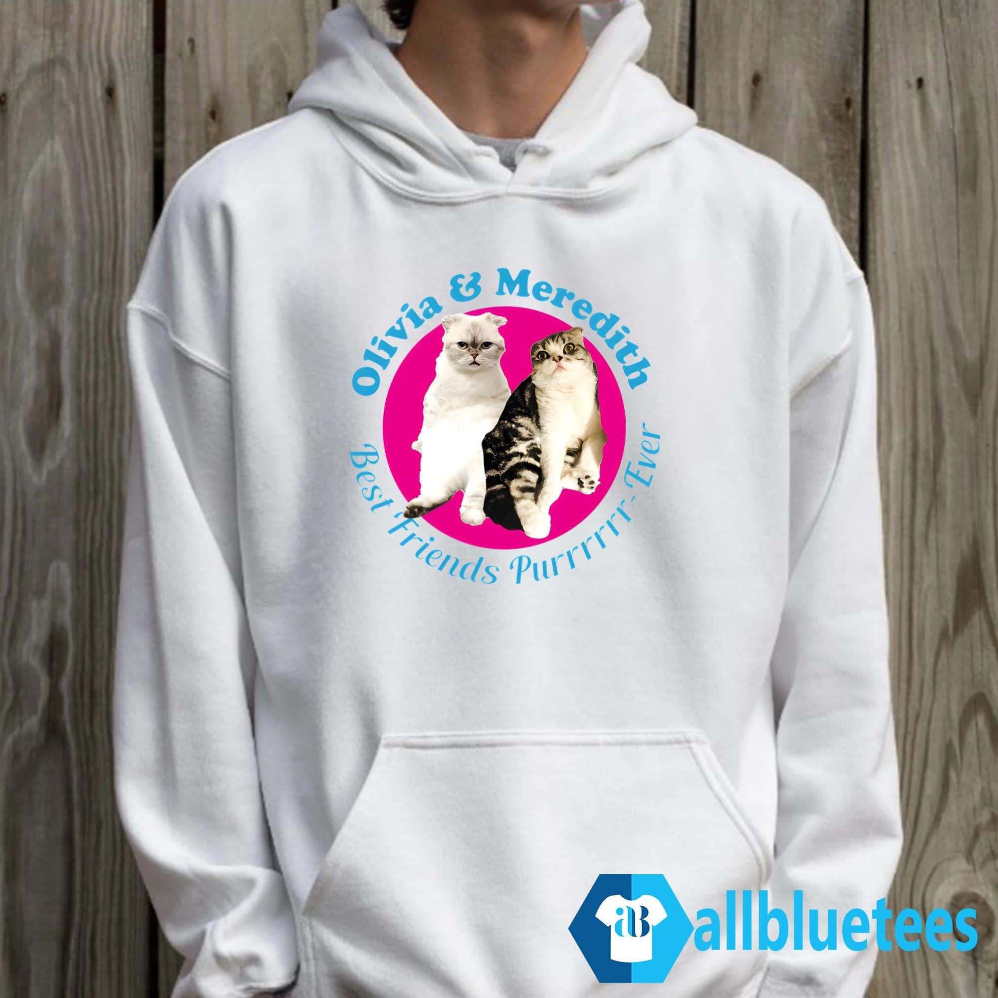 Olivia And Meredith Best Friends Purrr-Ever Shirt