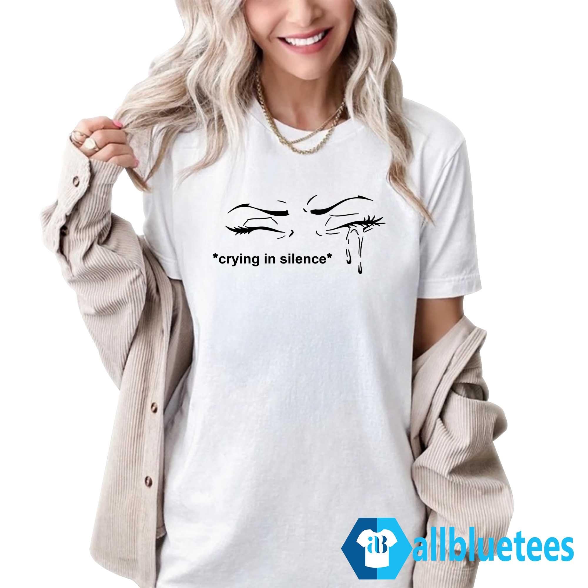 Olivia Rodrigo Crying In Silence Shirt
