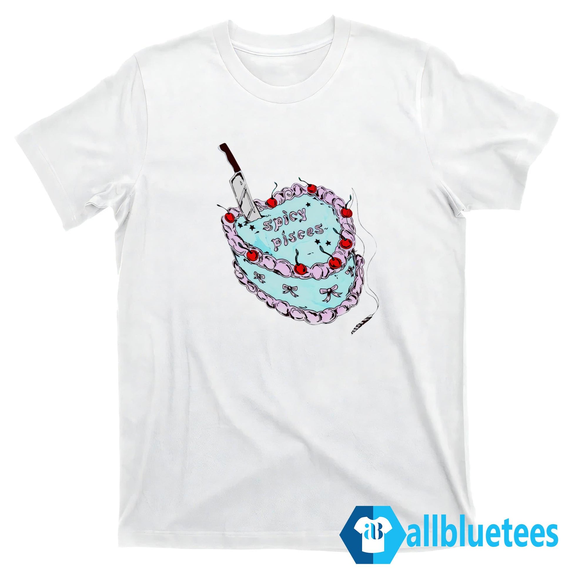 Olivia Rodrigo Spicy Pisces Birthday Cake Shirt