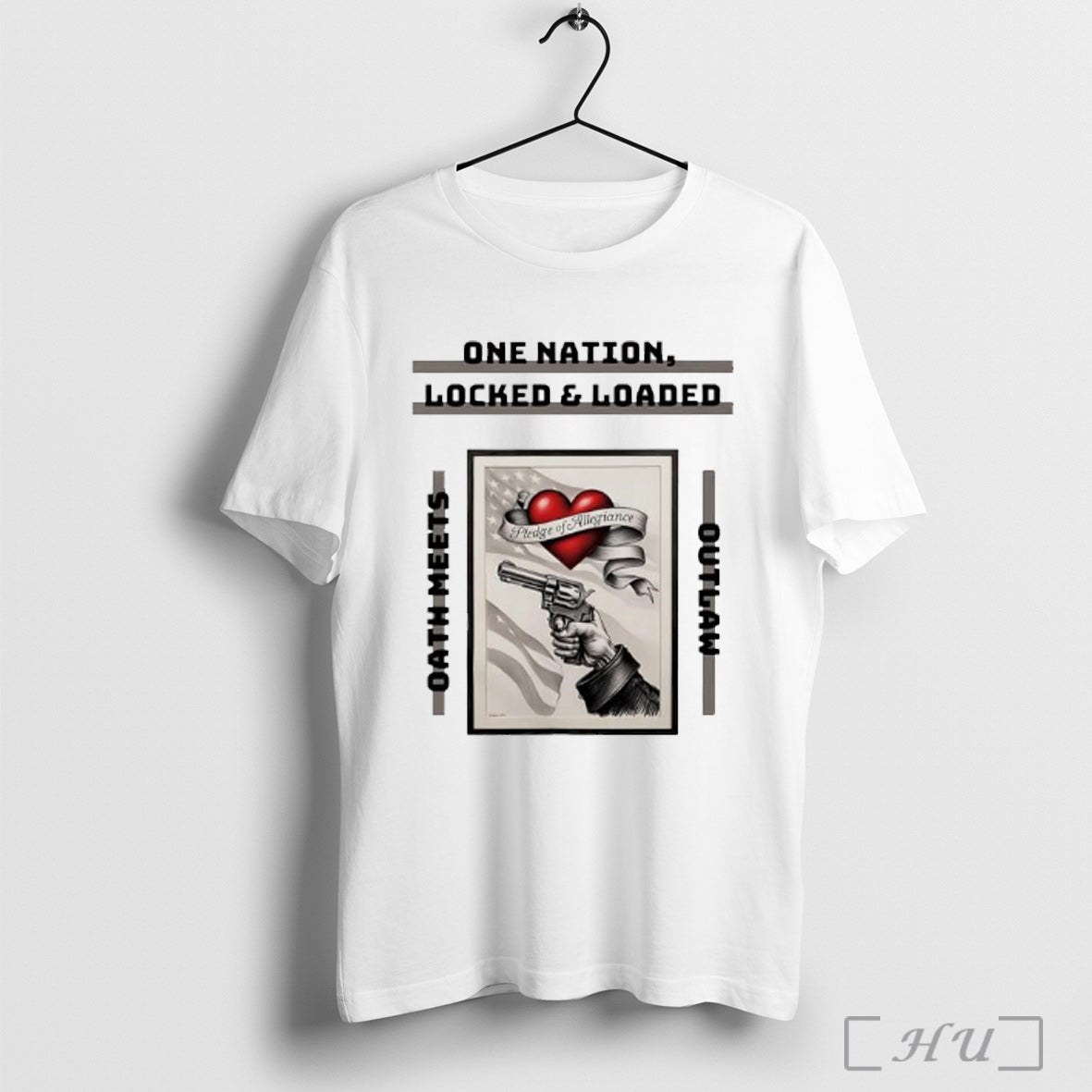 One Nation Locked And Loaded T Shirt