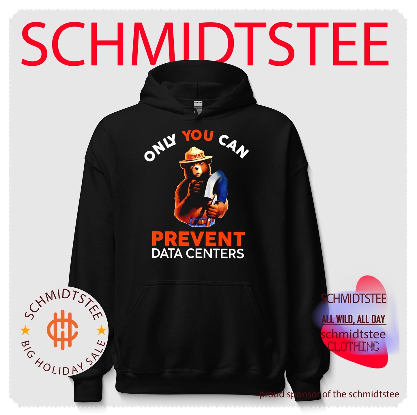 Only you can prevent data centers Smokey Bear vintage shirt