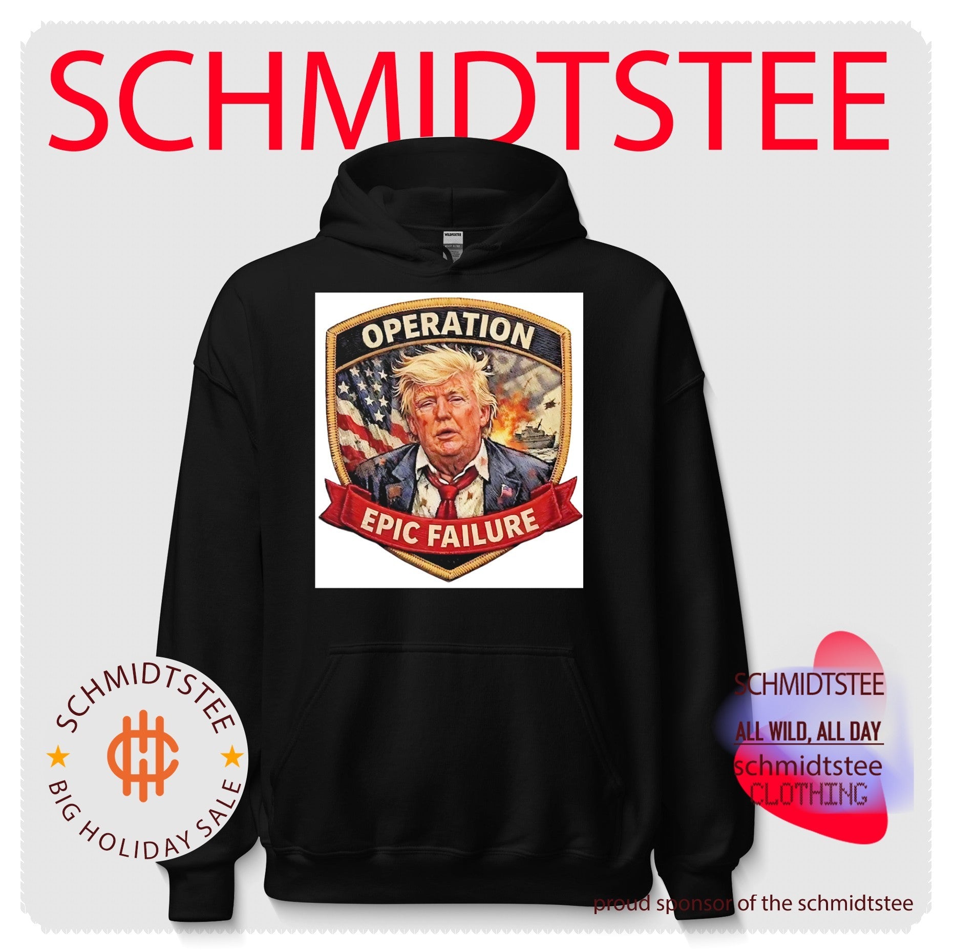 Operation epic failure Trump wounded portrait shirt