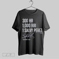 Original 300 Homers 1000 Rbi Signature Salvador Perez