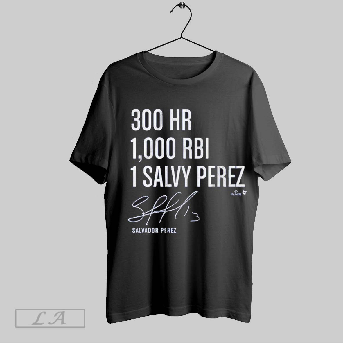 Original 300 Homers 1000 Rbi Signature Salvador Perez