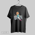 Original A J Brown Always Open Caricature