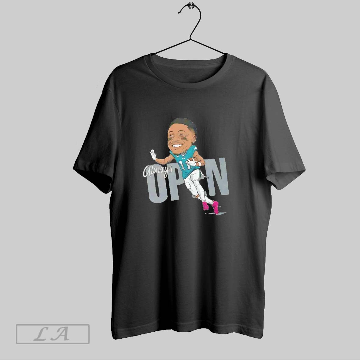 Original A J Brown Always Open Caricature