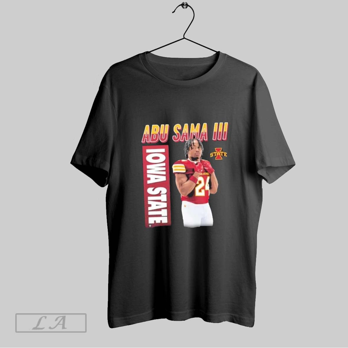 Original Abu Sama Iii Iowa State Football Graphic