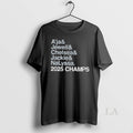 Original Aja Jewell Chelsea Jackie Nalyssa Las Vegas Aces 2025 Wnba Champs