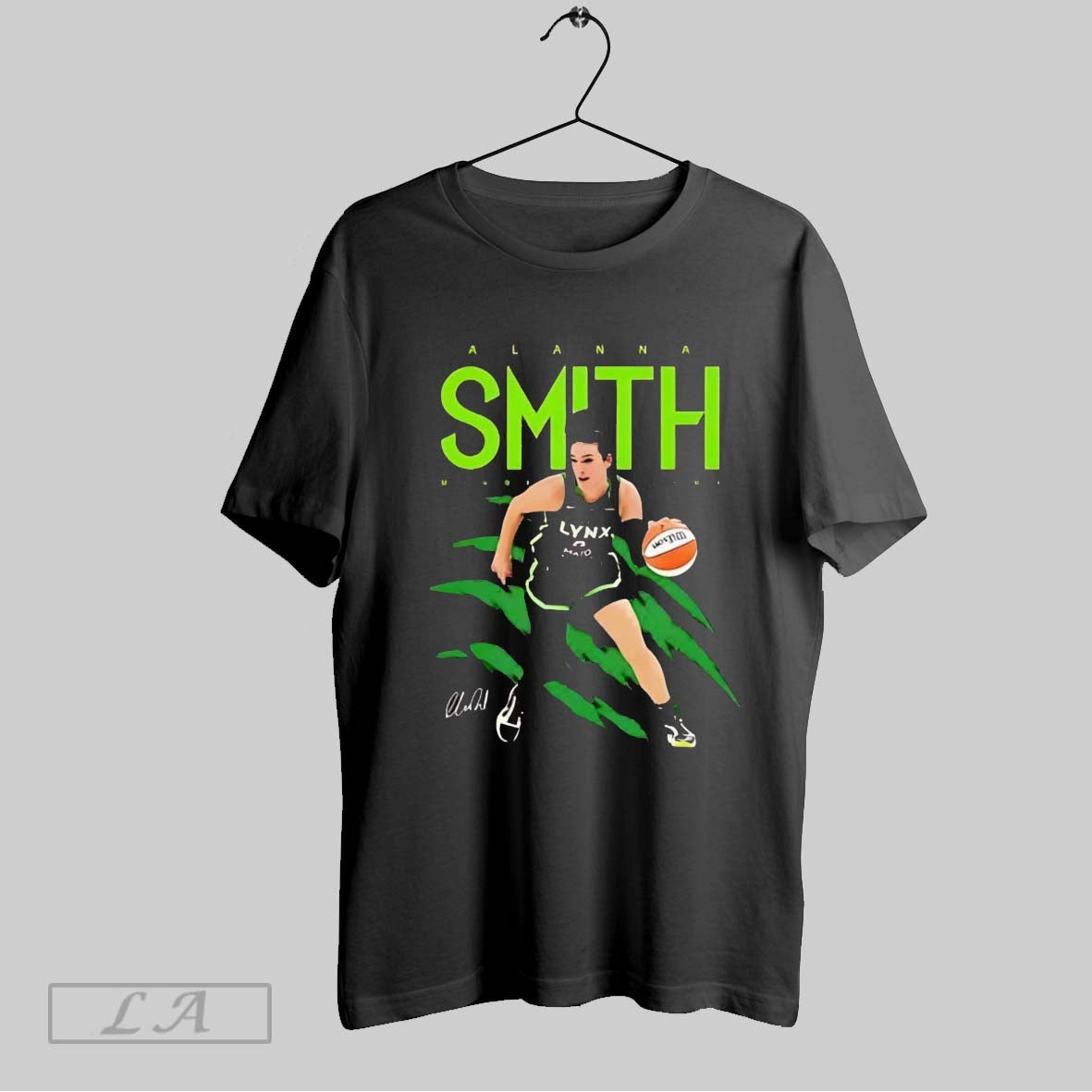 Original Alanna Smith Dribbling Minnesota Lynx
