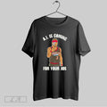 Original Allen Iverson A I Is Coming For Your Job Philadelphia 76ers