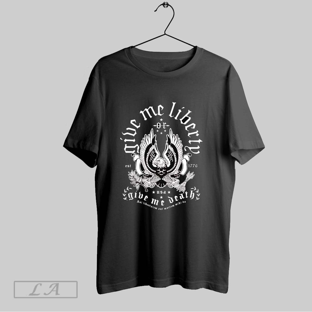 Original American Eagle Give Me Liberty Or Give Me Death Est 1776