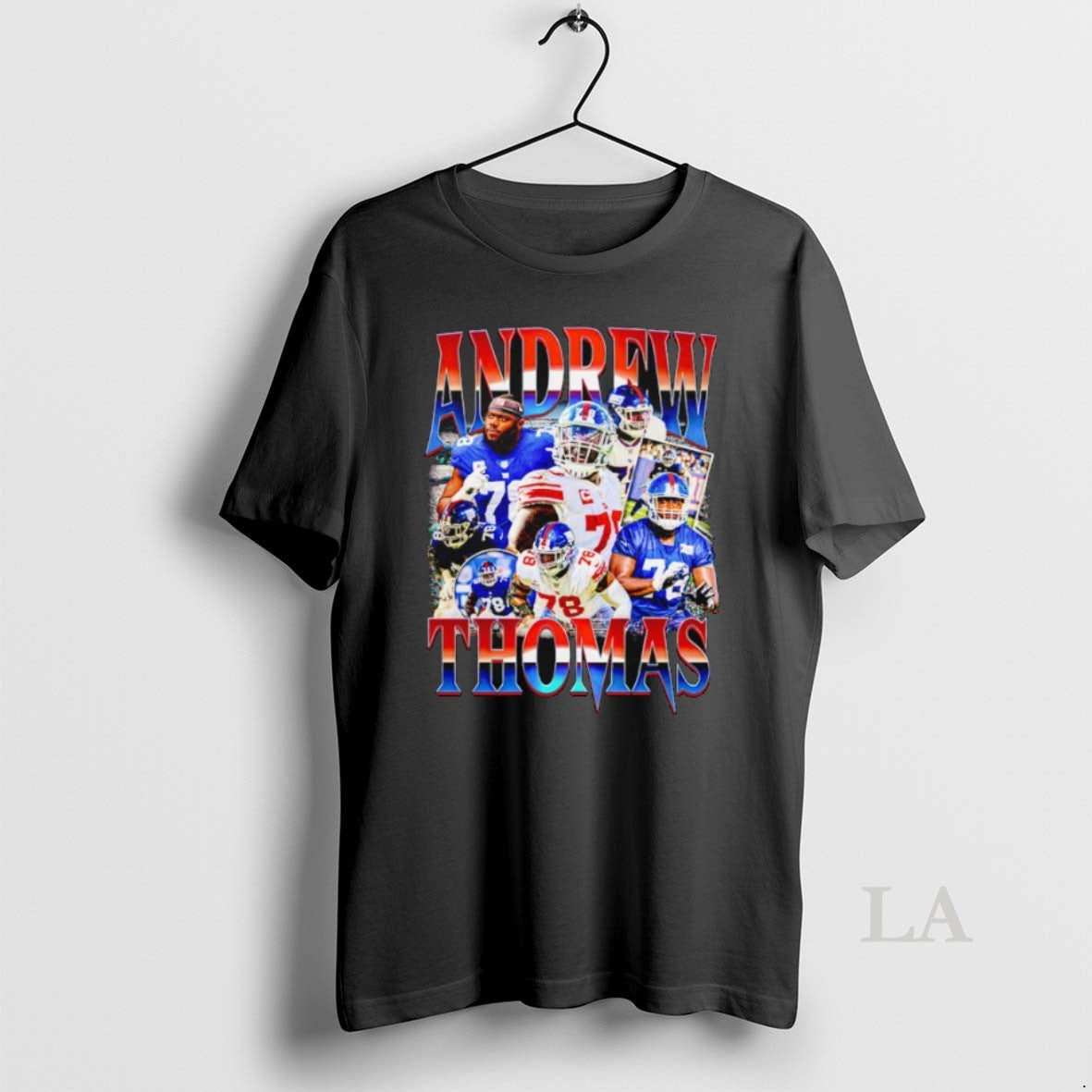 Original Andrew Thomas New York Giants Retro