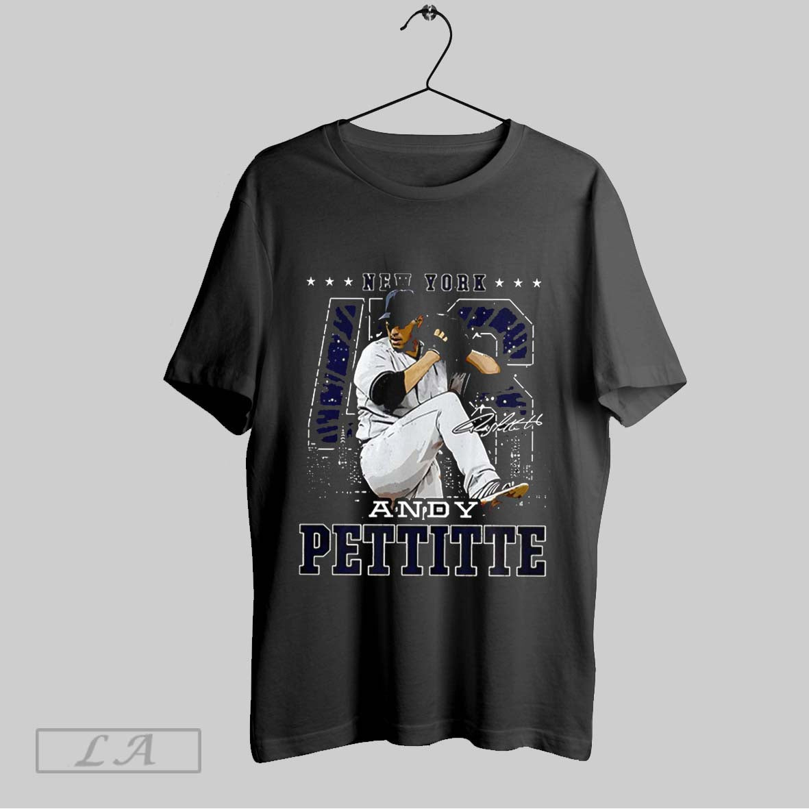 Original Andy Pettitte 46 Player New York Yankees Mlb Gritty Signature