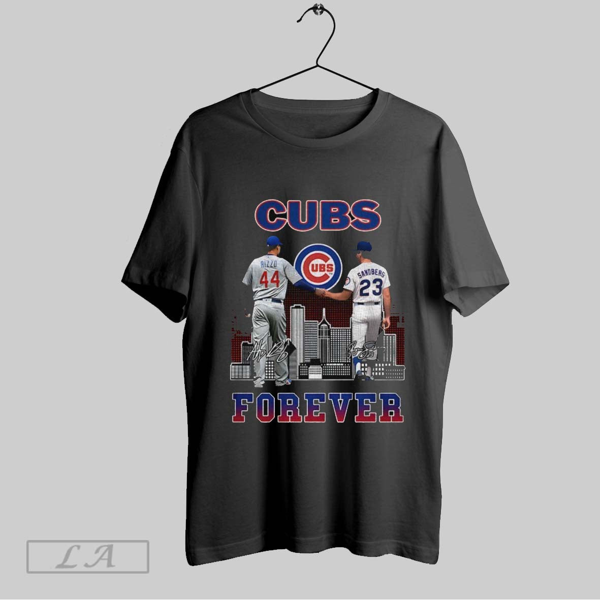 Original Anthony Rizzo And Ryne Sandberg Chicago Cubs Baseball Mlb Forever Signatures