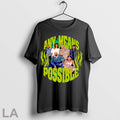 Original Any Means Possible Retro Text And Music Band Photo