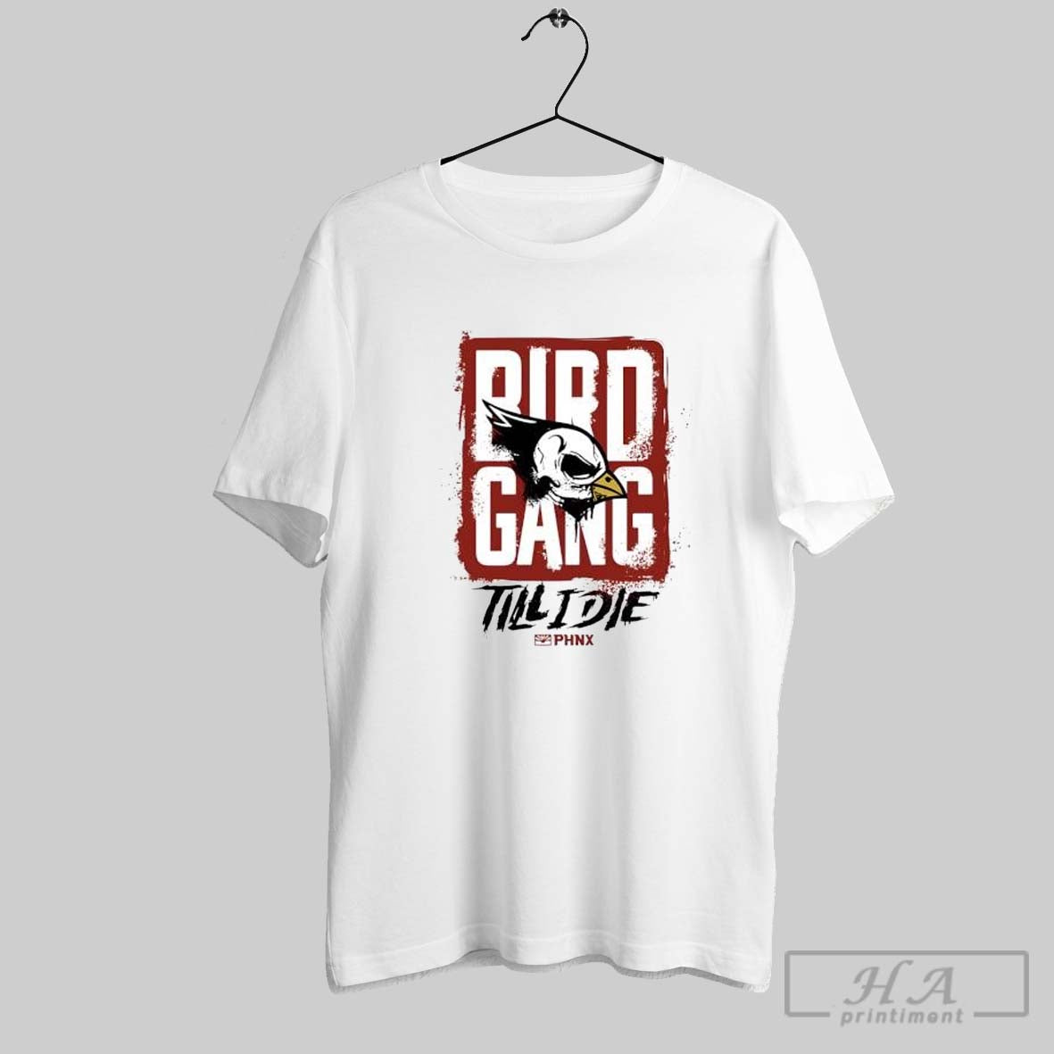 Original Arizona Cardinals Bird Gang Till I Die Shirt Tee
