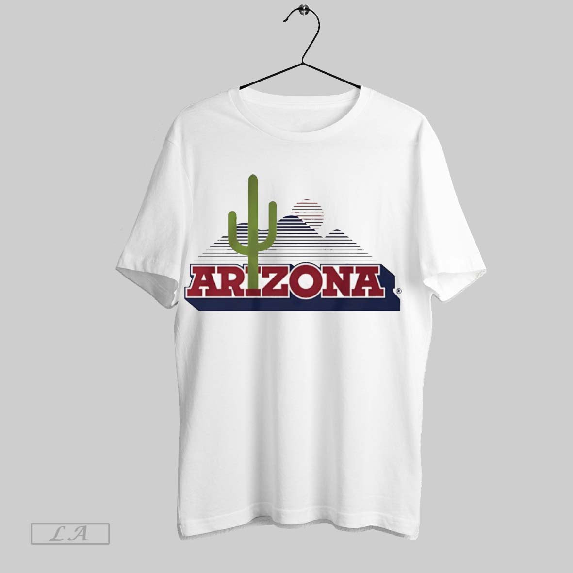 Original Arizona Wildcats Basketball Cactus Logo