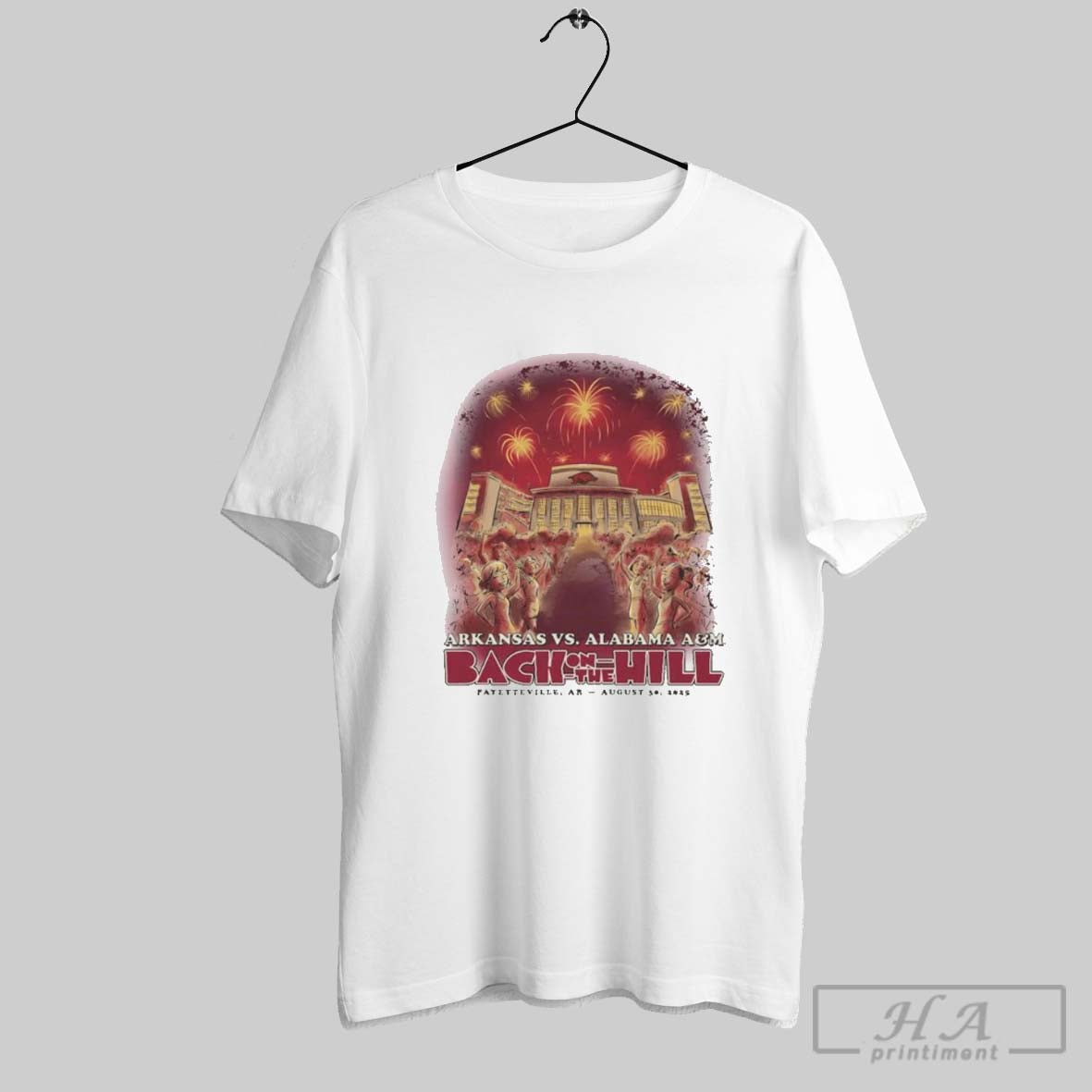 Original Arkansas Razorbacks Vs Alabama Am Bulldogs Game Day 2025 At Fayetteville Ar