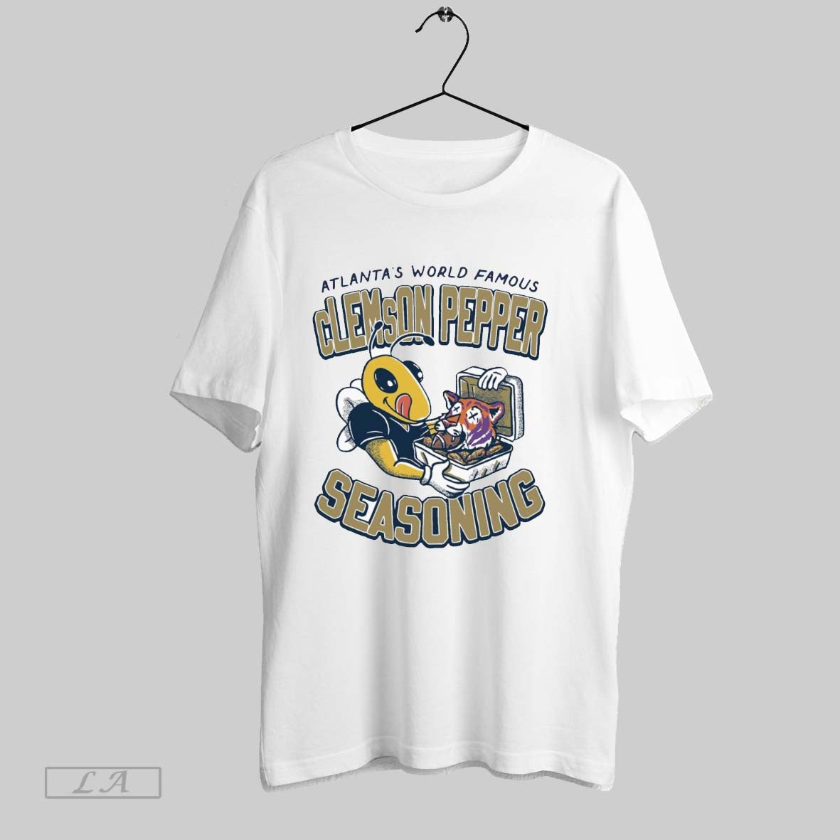 Original Atlantas World Famous Clemson Pepper Seasoning Georgia Tech Yellow Jackets Defeats Clemson Tigers