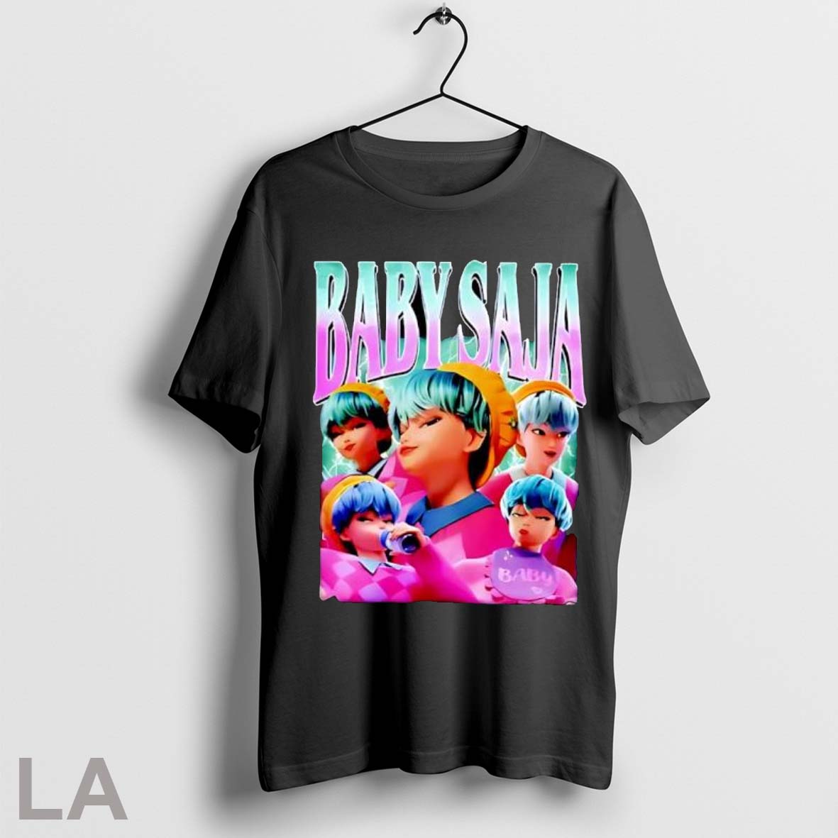 Original Baby Saja Boys Vintage Boy Band Kpop Demon Hunters T Shirt