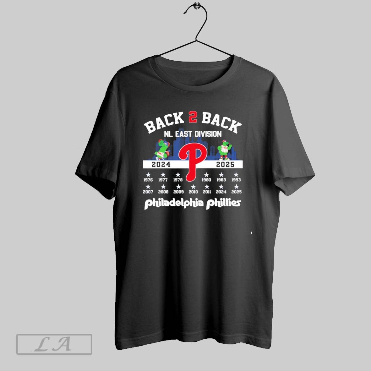 Original Back 2 Back Nl East Division Champions 2024 2025 Philadelphia Phillies