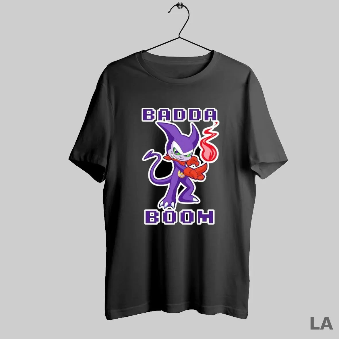 Original Baddas Boom Impmon Digimon Graphic