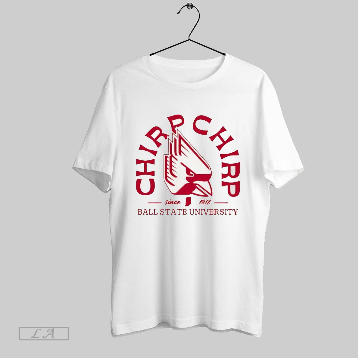 Original Ball State University Chirp Chirp Sine 1918 Logo