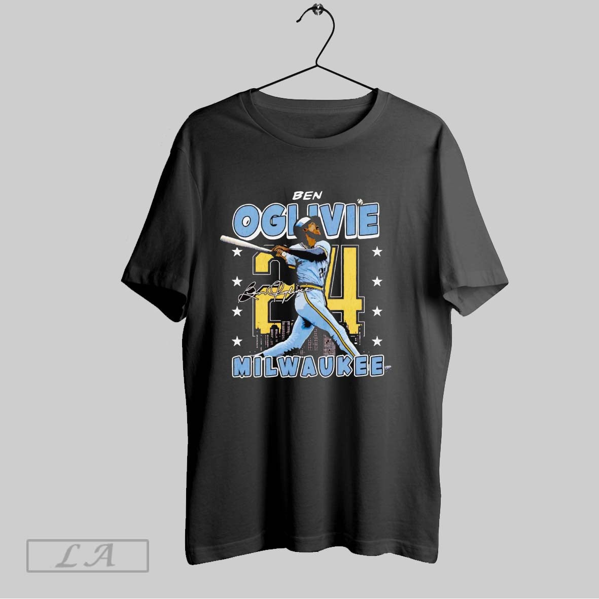 Original Ben Oglivie Milwaukee Skyline Swing
