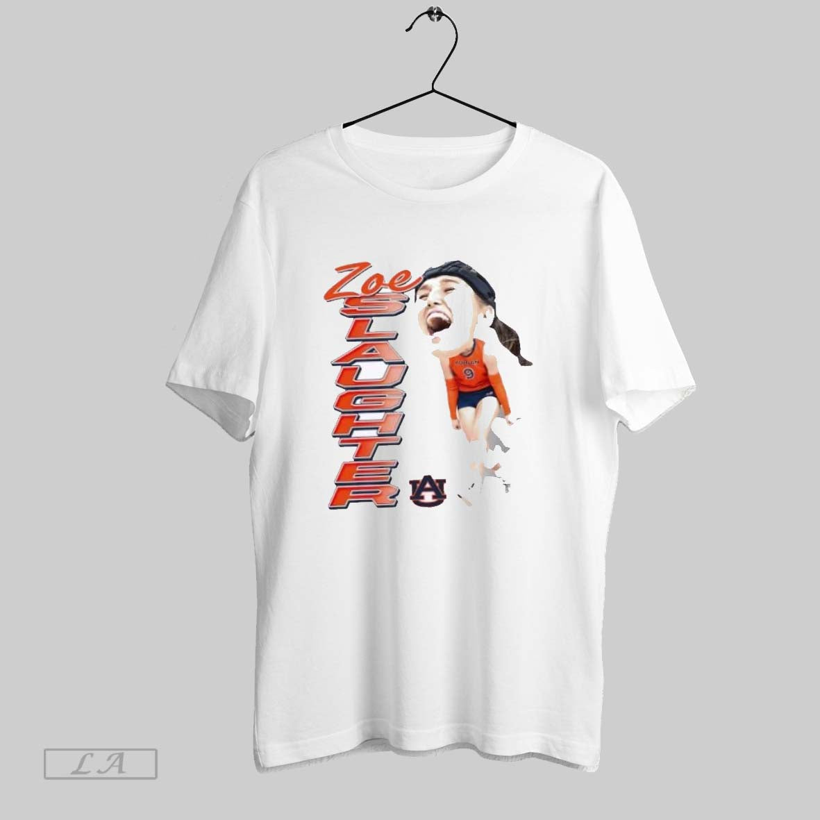 Original Big Head Zoe Slaughter Auburn Volleyball Elevated Caricature