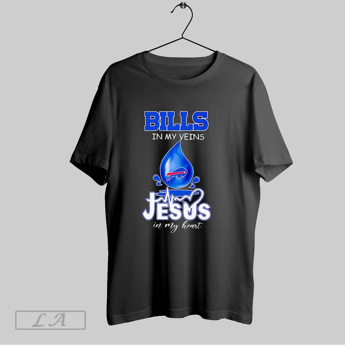 Original Bills In My Veins Jesus In My Heart Drop Blood