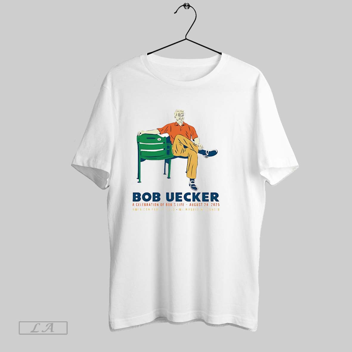 Original Bob Uecker A Celebration Of Bobs Life August 24 2025 T Shirt