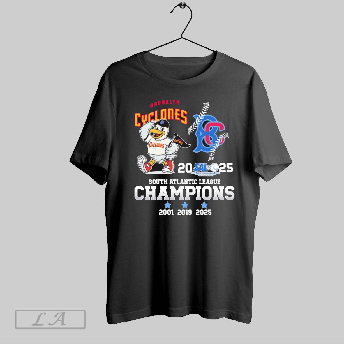 Original Brooklyn Cyclones Mascot 3 Time South Atlantic League Champions