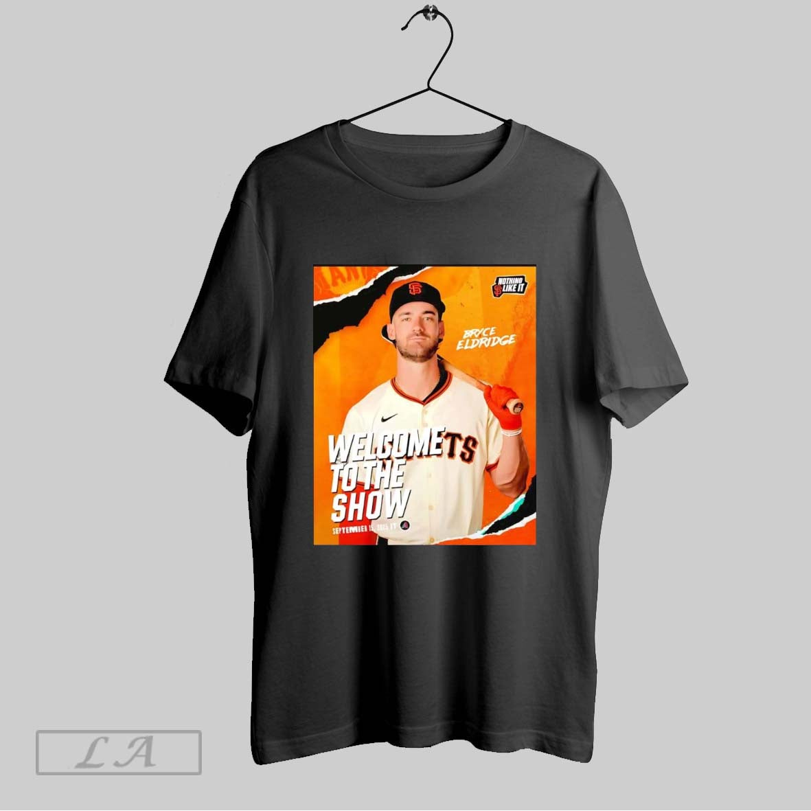 Original Bryce Eldridge Welcome To The Show Sf Giants