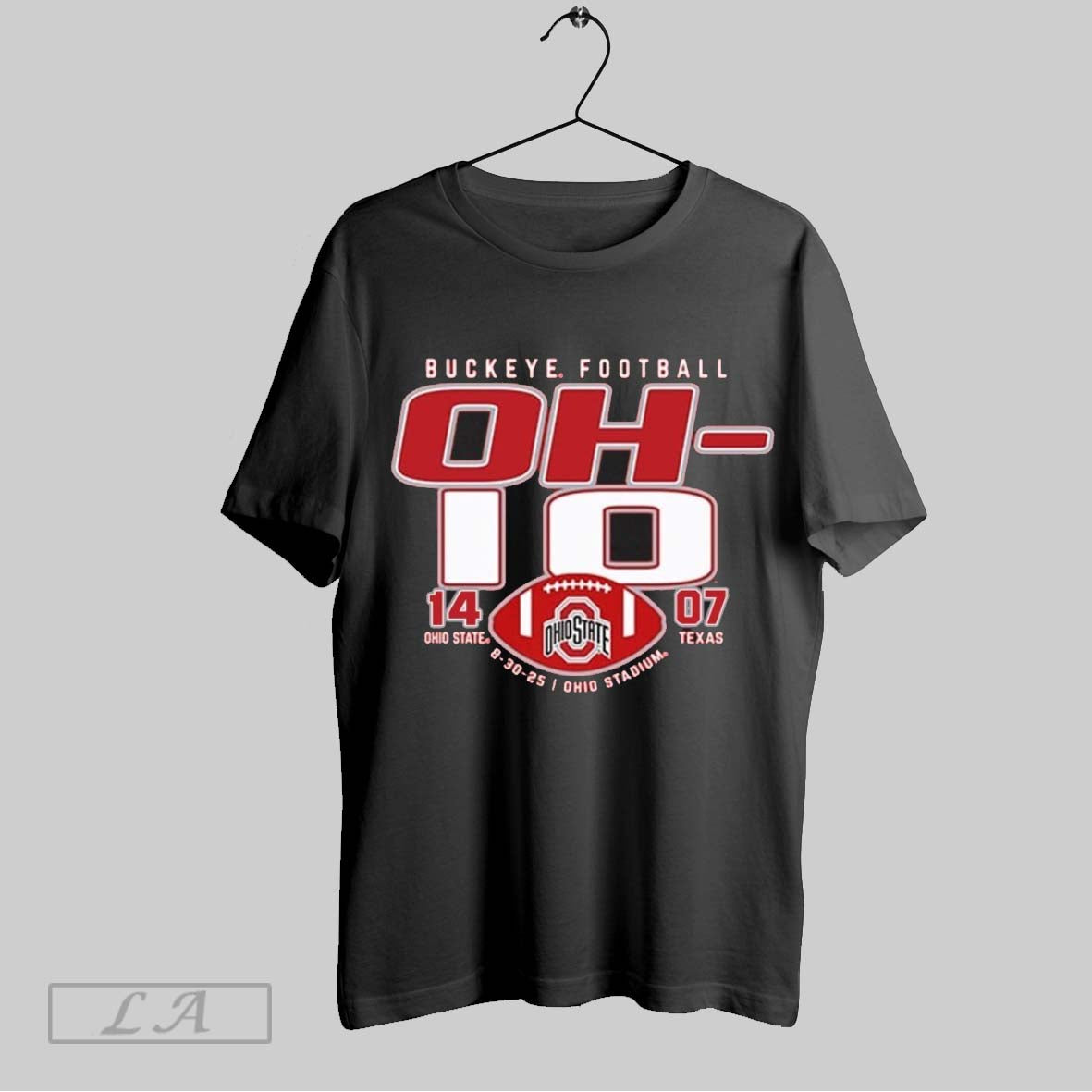 Original Buckeyes Football Oh I O Osu 14 7 Texas