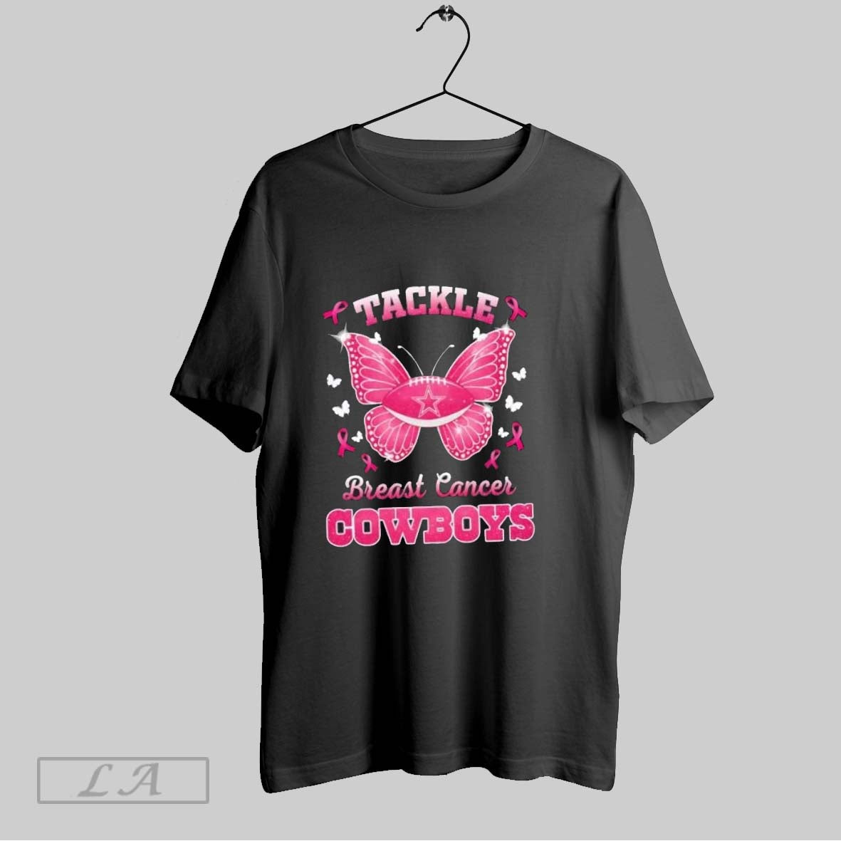Original Butterfly Tackle Breast Cancer Dallas Cowboys Football