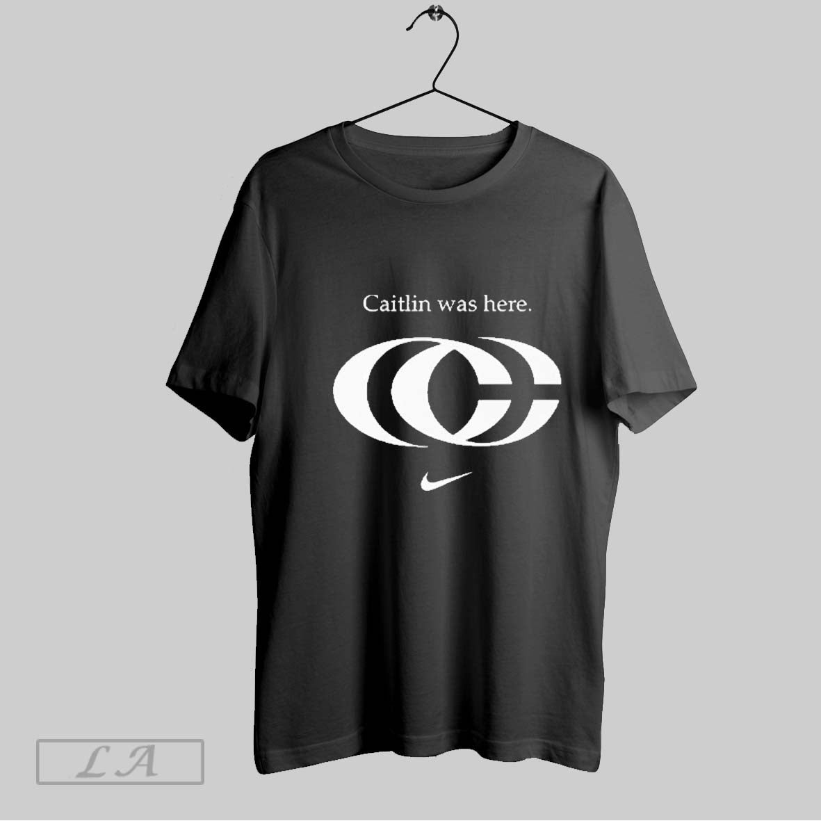 Original Caitlin Was Here Viral T T Shirt