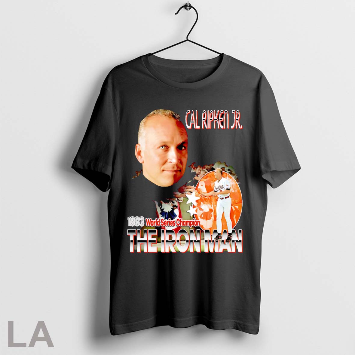 Original Cal Ripken Jr 1983 World Series Champion The Iron Man T Shirt