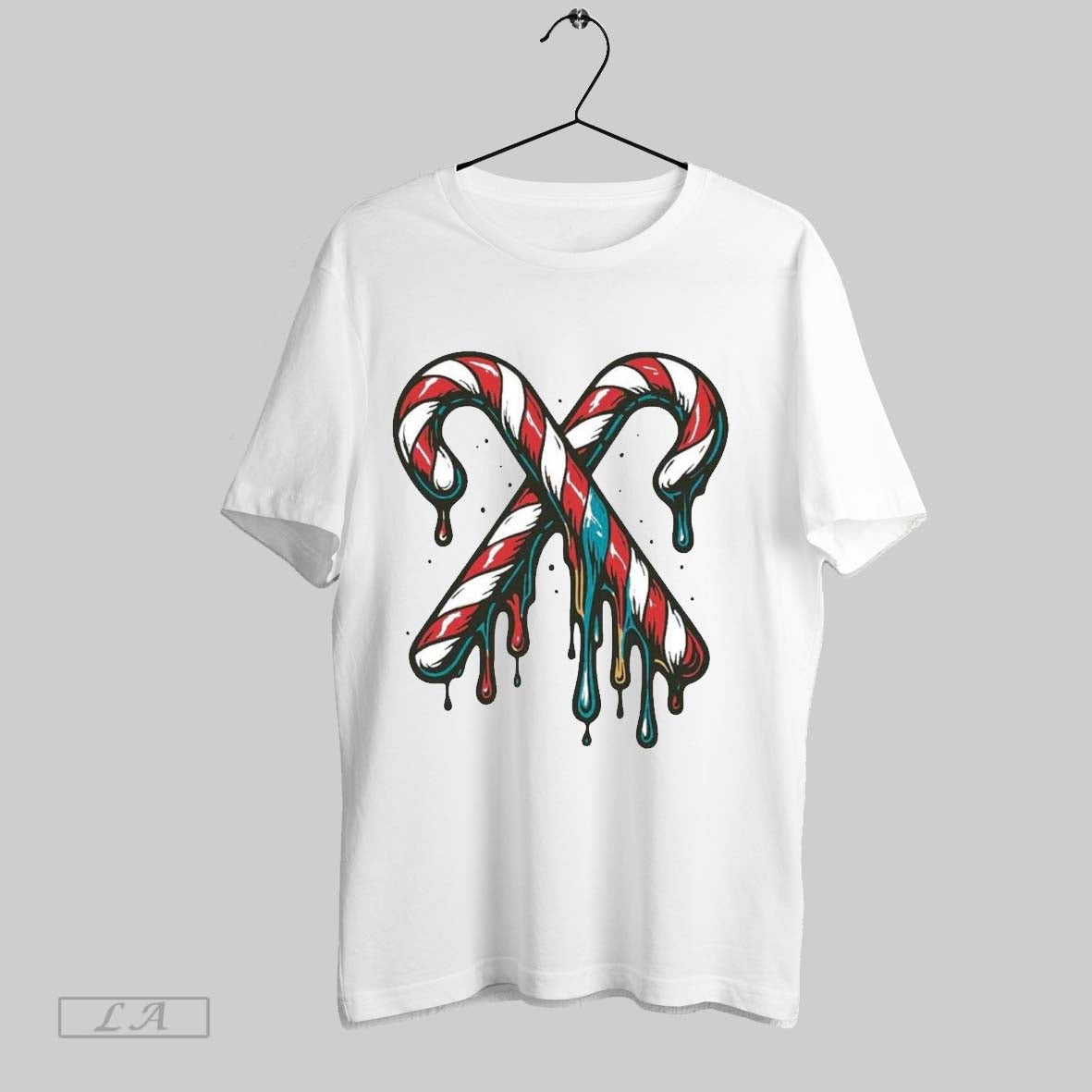 Original Candy Cane Drip Christmas