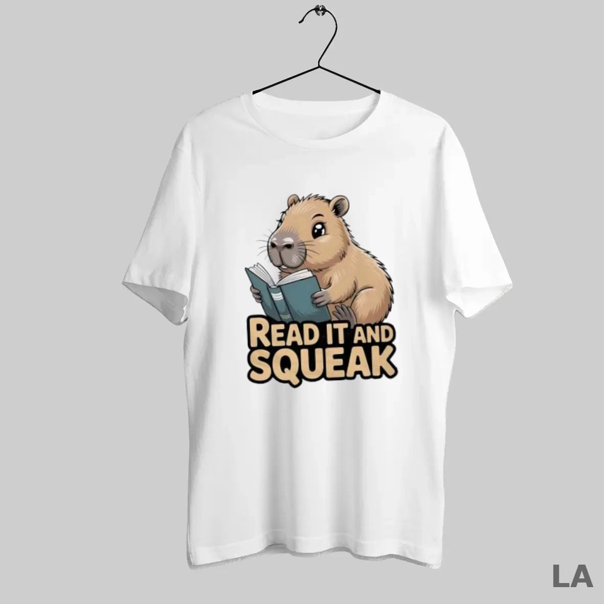 Original Capybara Read And Squeak