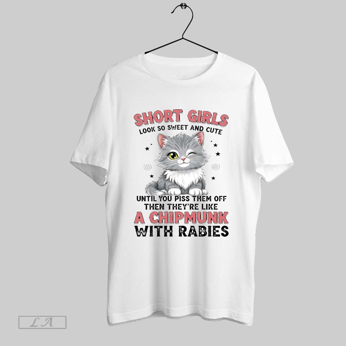 Original Cat Short Girls Look So Sweet And Cute A Chipmunk With Rabies