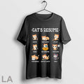 Original Cats Resume Life Of A Cat Animal T Shirt