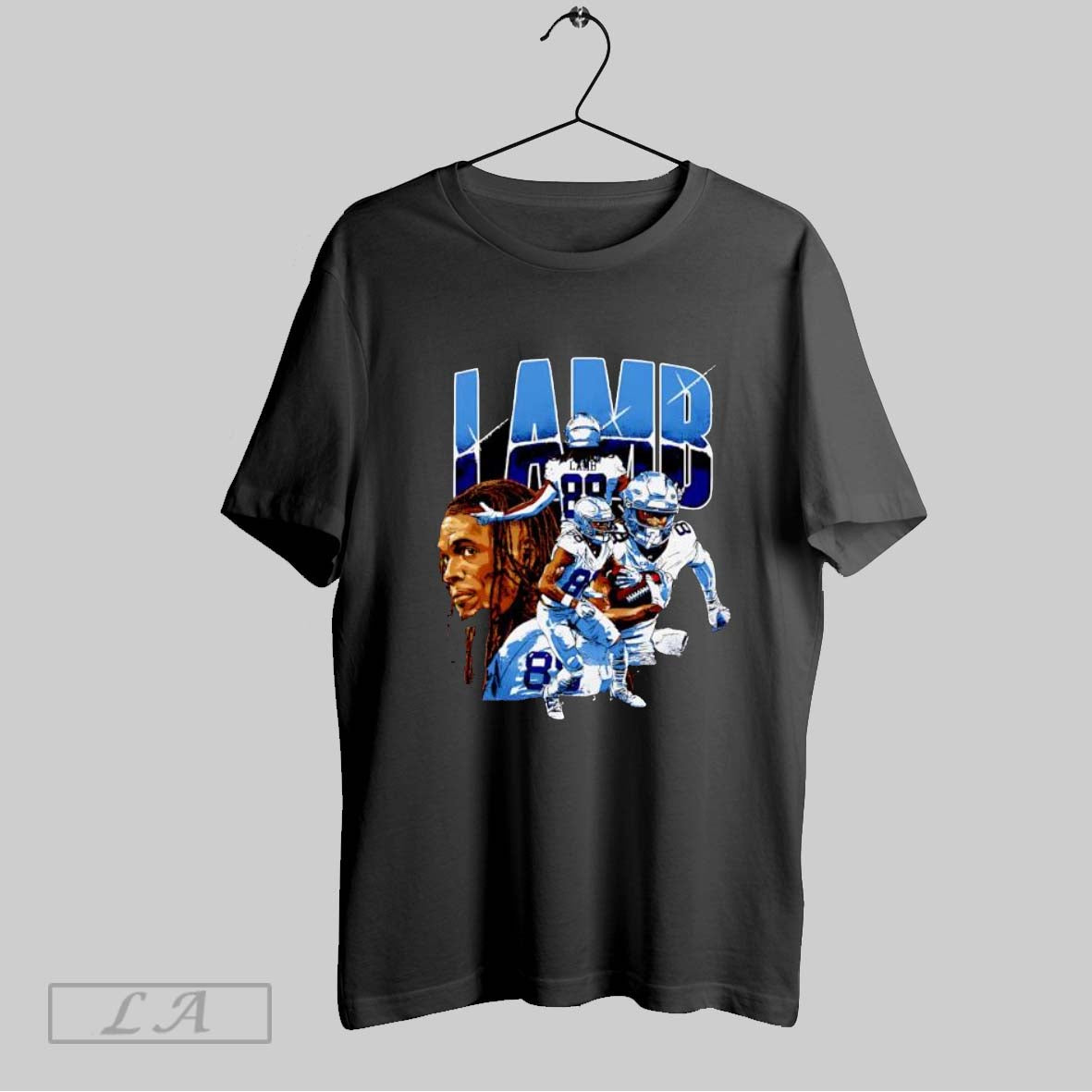 Original Ceedee Lamb Dallas Collage Vintage T Shirt